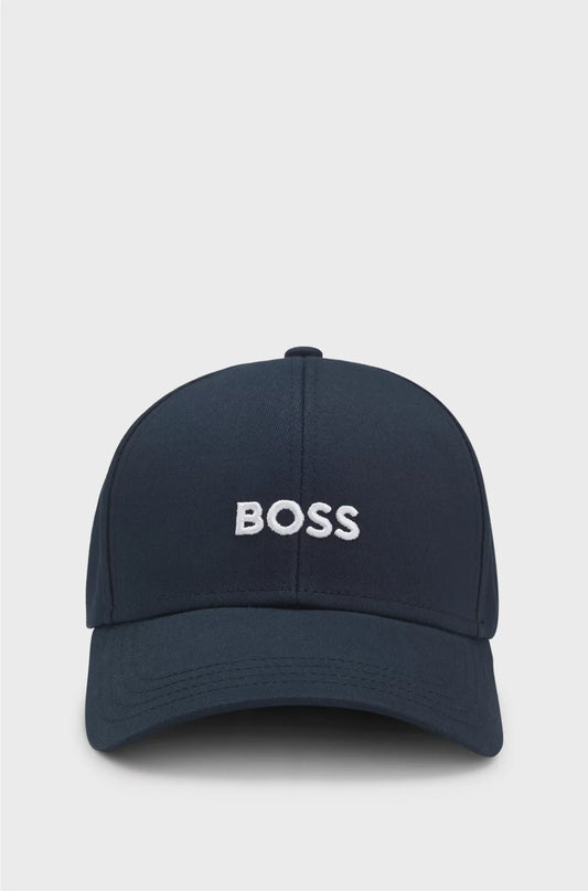 COTTON-TWILL CAP WITH EMBROIDERED LOGO