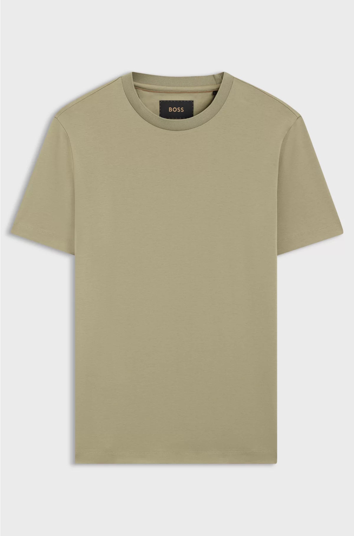 REGULAR-FIT T-SHIRT IN MERCERISED COTTON