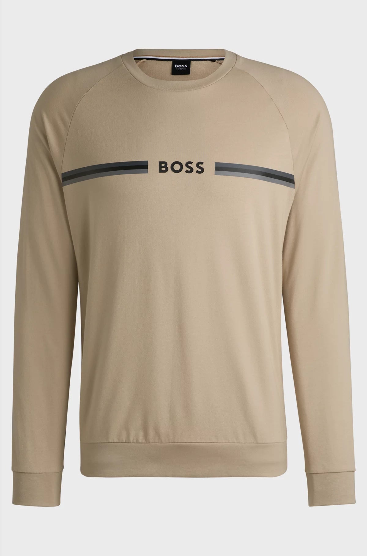COTTON-TERRY SWEATSHIRT WITH LOGO PRINT