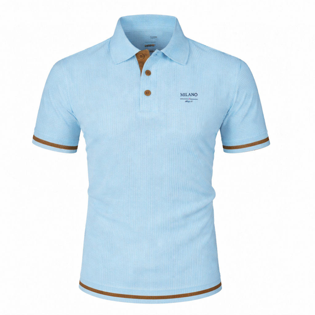 Men’s Smart Casual Polo Shirt for Work & Weekend