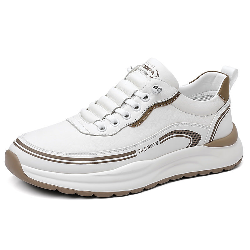 Men’s Orthopaedic Leather Slip-On Shoes – Lightweight Comfort Everyday Wear