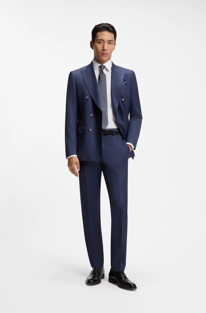SLIM-FIT SHIRT IN EASY-IRON STRETCH-COTTON POPLIN