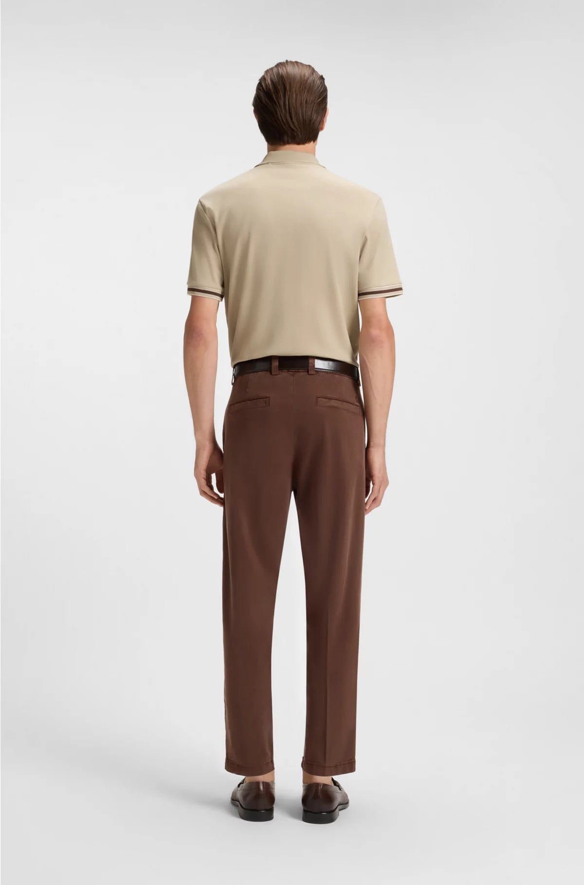 INTERLOCK-COTTON POLO SHIRT WITH CONTRAST TIPPING