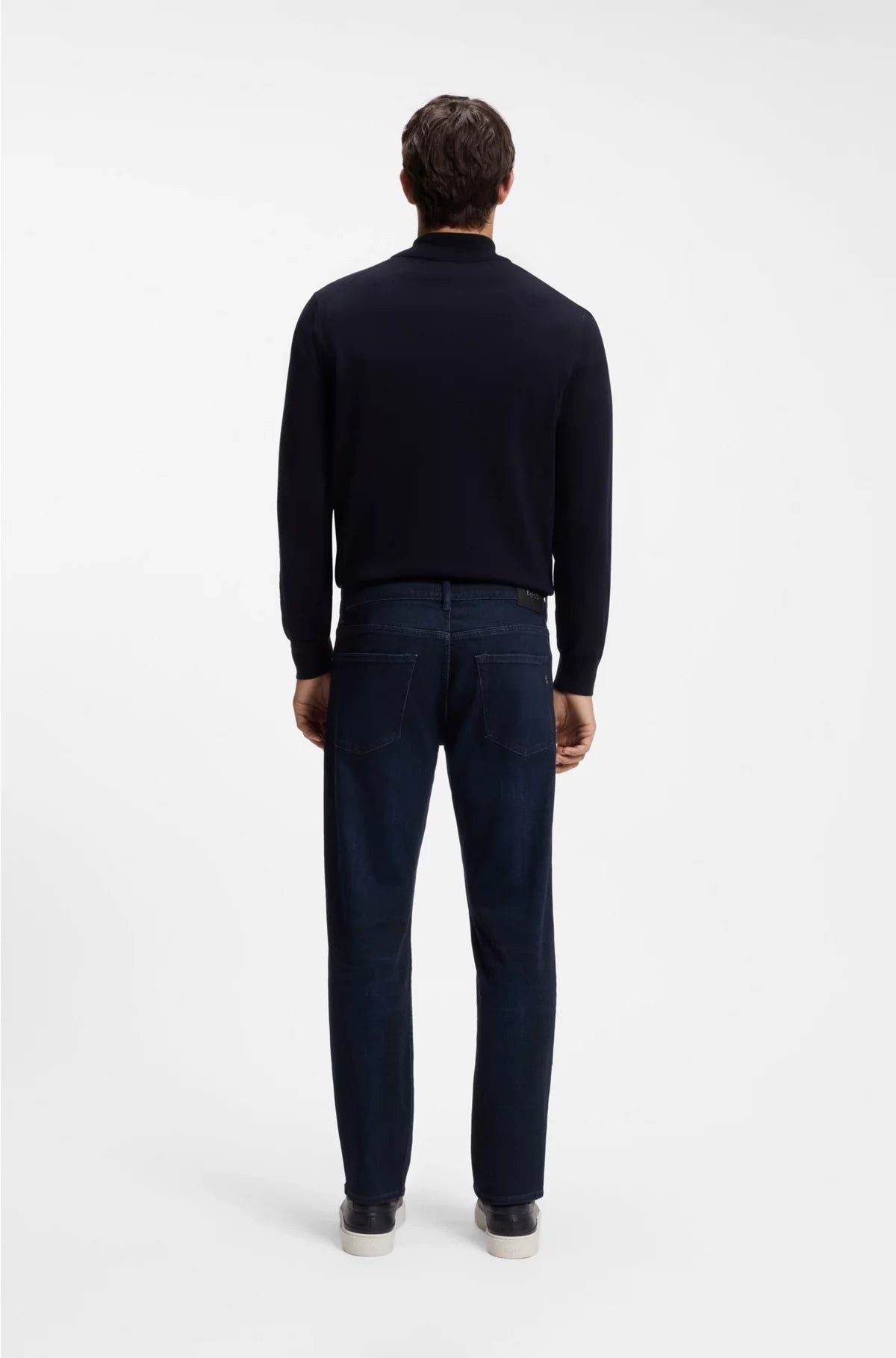 MAINE REGULAR-FIT JEANS IN DARK-BLUE DENIM