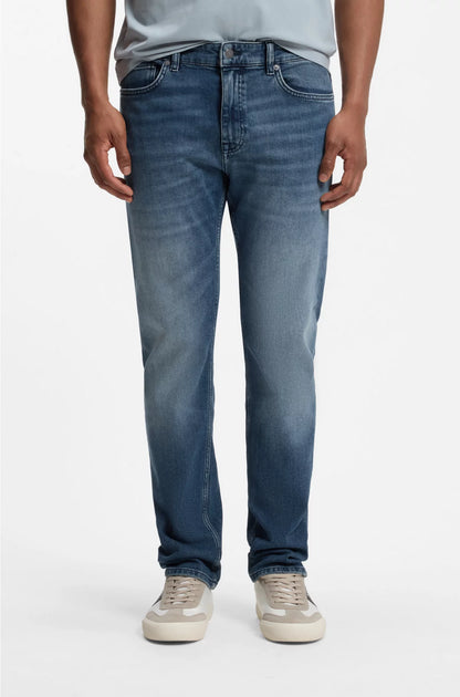 DELAWARE SLIM-FIT JEANS IN BLUE COMFORT-STRETCH DENIM