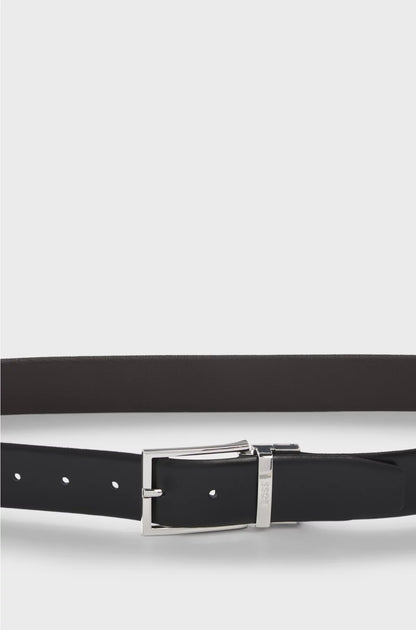REVERSIBLE BELT IN ITALIAN LEATHER