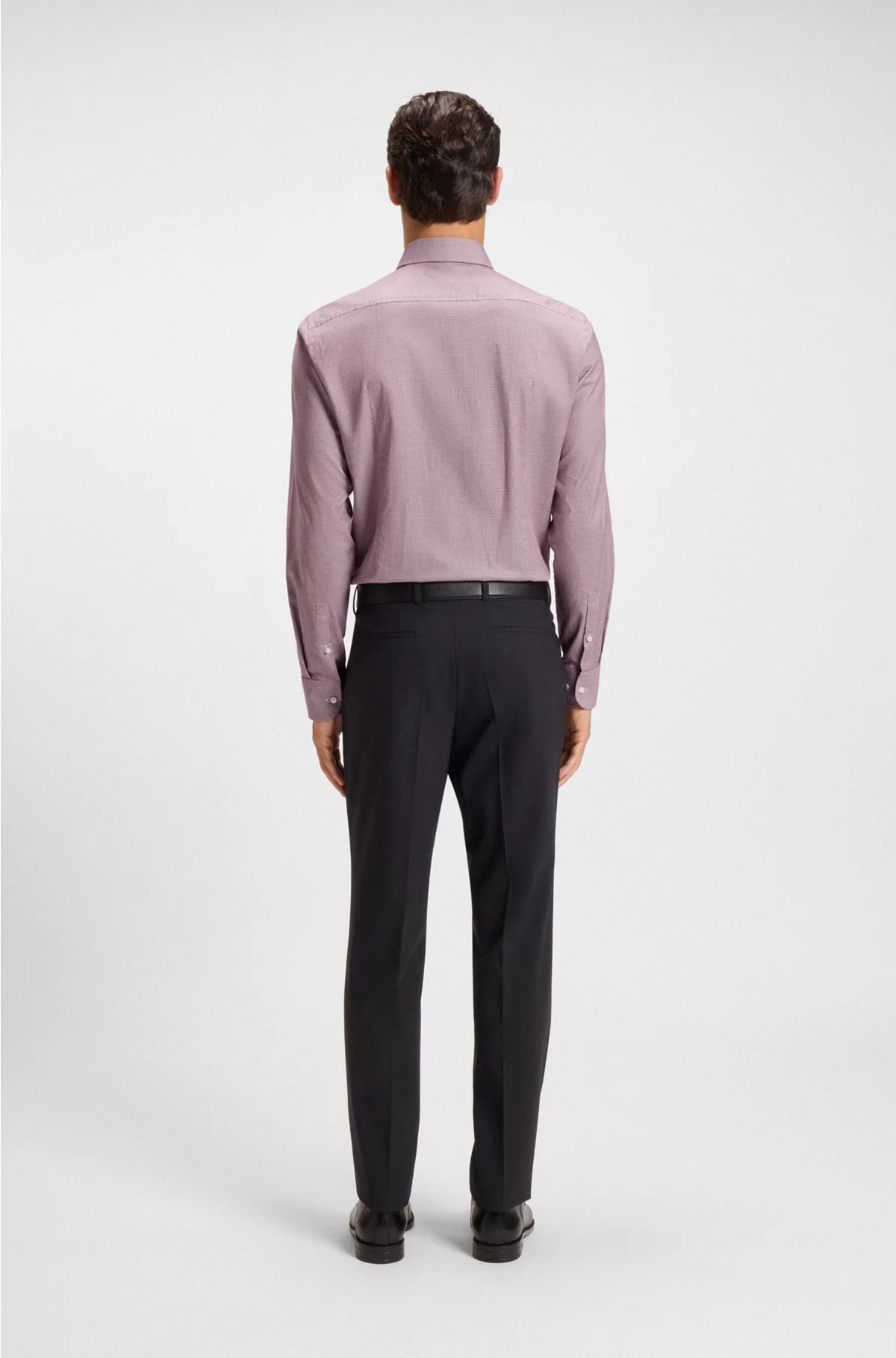 SLIM-FIT SHIRT IN EASY-IRON STRETCH COTTON