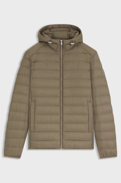 PADDED JACKET IN WATER-REPELLENT FABRIC WITH DOWN FILLING