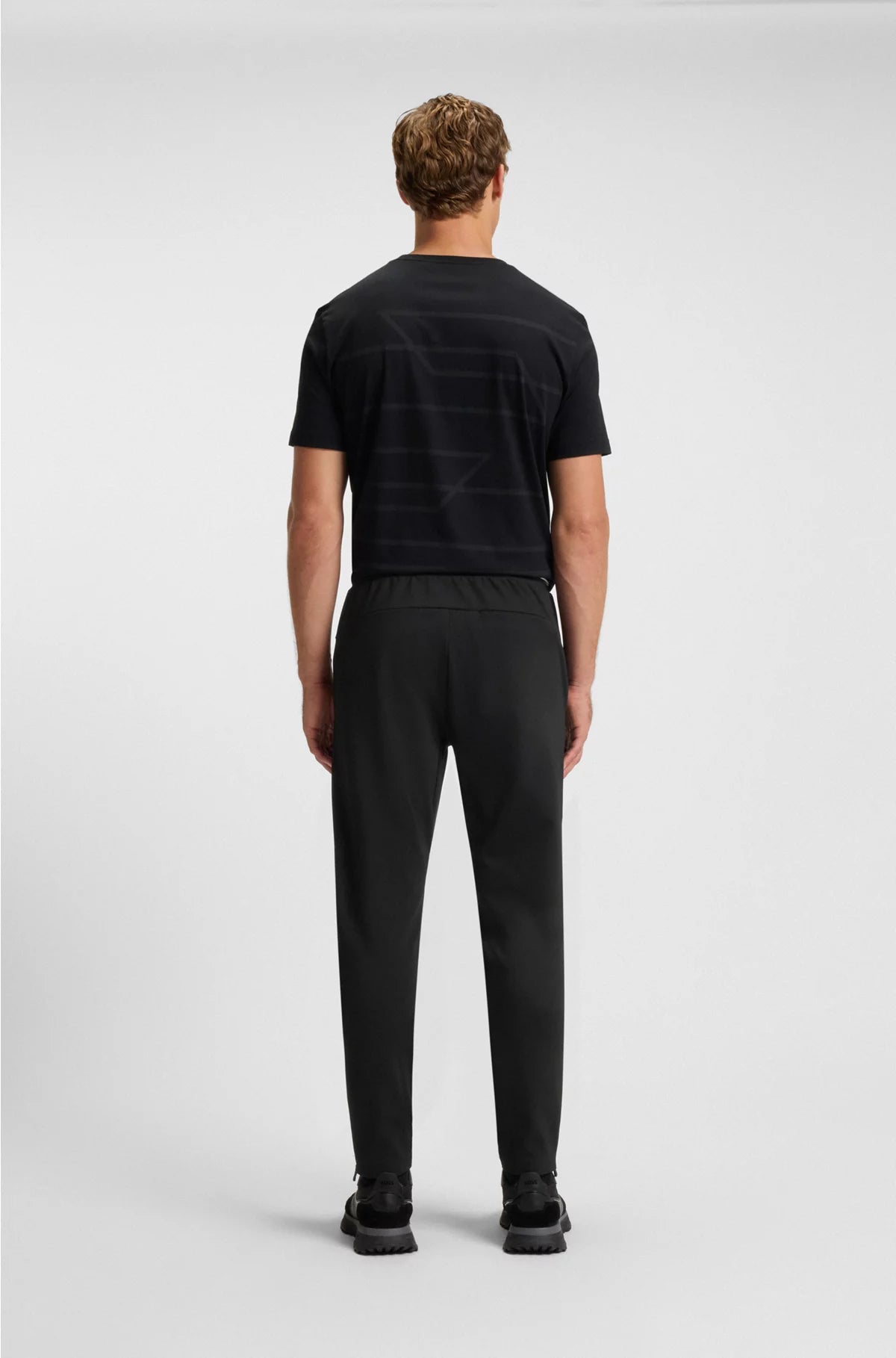ACTIVE STRETCH-GABARDINE TRACKSUIT BOTTOMS WITH THERMOREGULATING TECHNOLOGY
