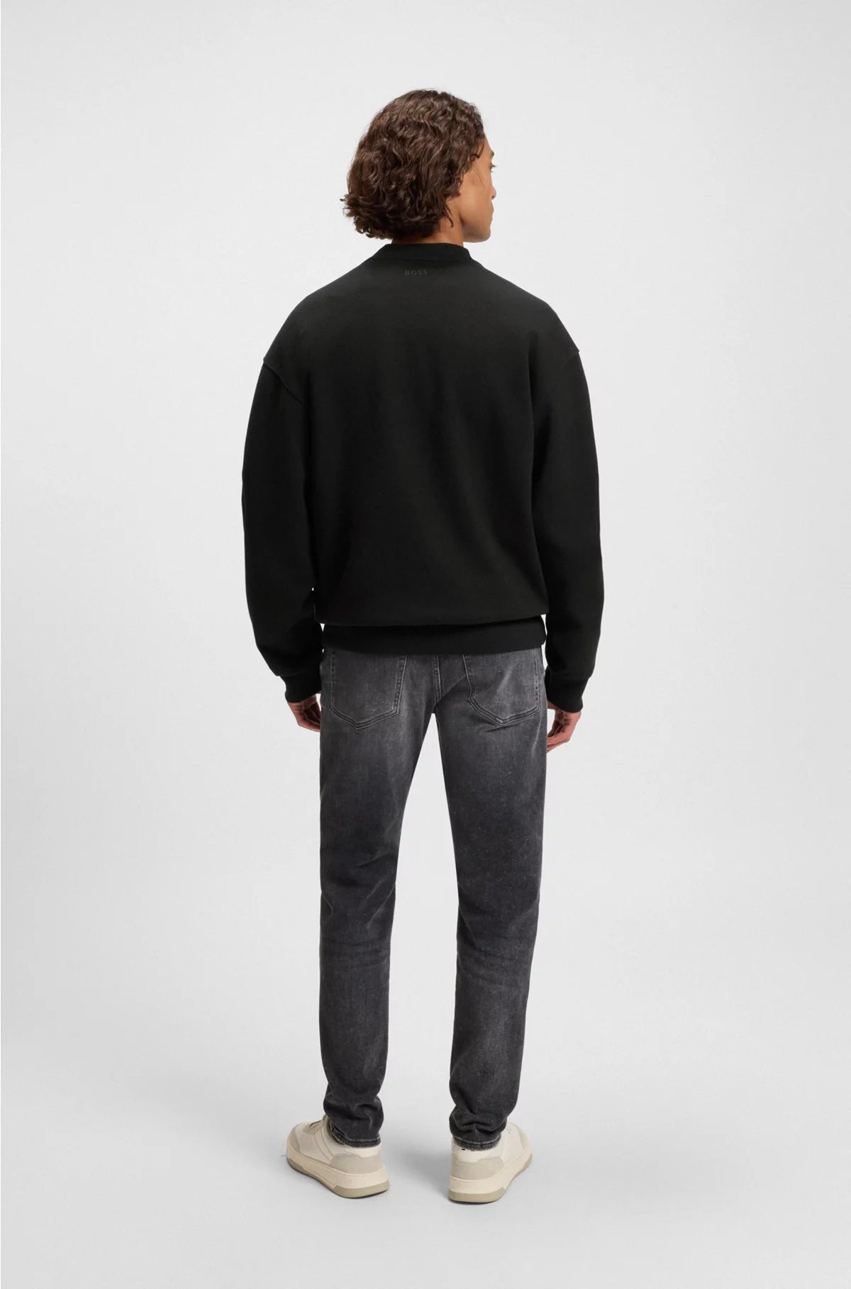 OVERSIZED-FIT SWEATSHIRT IN A COTTON BLEND