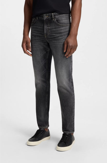 MAINE REGULAR-FIT JEANS IN GREY COMFORT-STRETCH DENIM