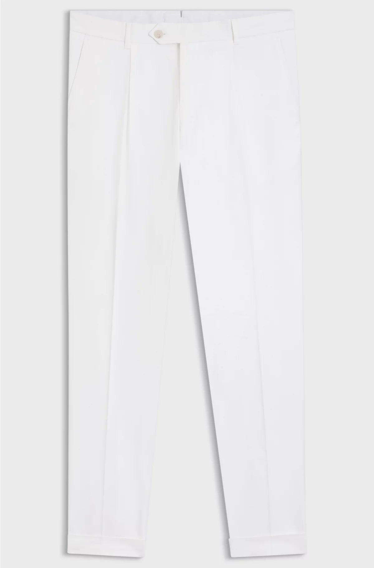 SLIM-FIT TROUSERS IN COMFORT-STRETCH COTTON