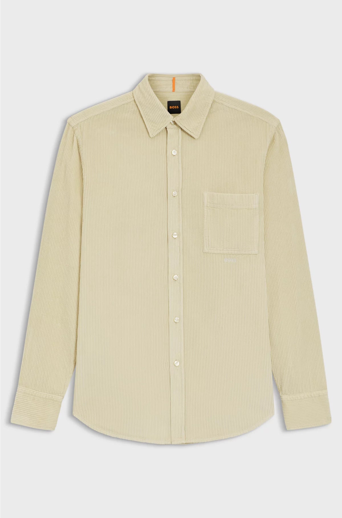 REGULAR-FIT SHIRT IN COTTON CORDUROY