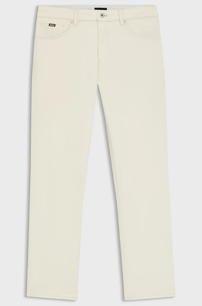 BRUSHED-FINISH JEANS IN ITALIAN STRETCH DENIM