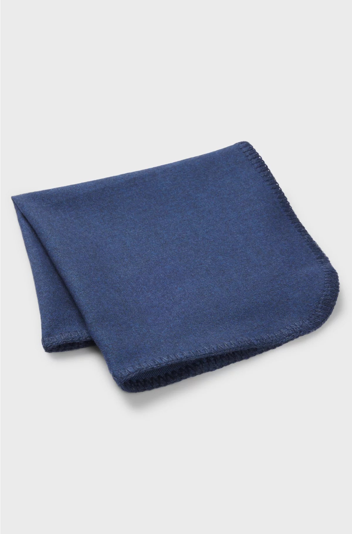 ITALIAN-MADE POCKET SQUARE IN MELANGE COTTON