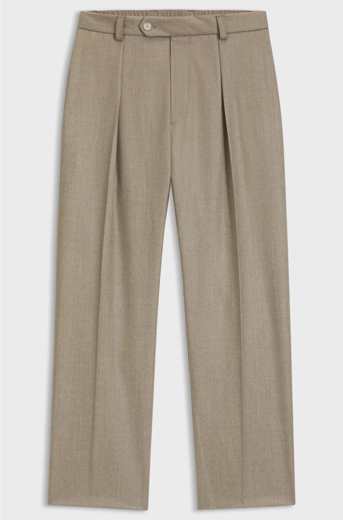 RELAXED-FIT TROUSERS IN VIRGIN WOOL
