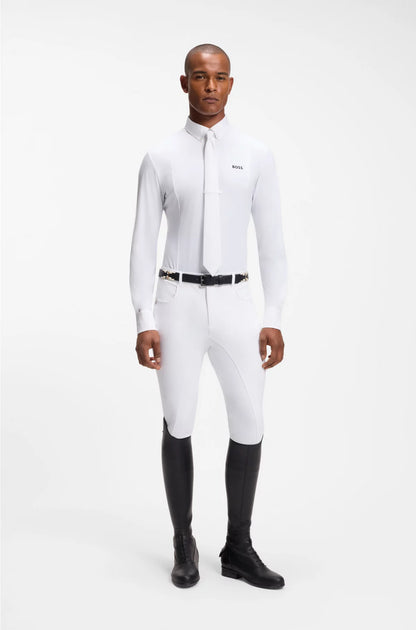 EQUESTRIAN FULL-GRIP BREECHES IN POWER-SPORT FABRIC